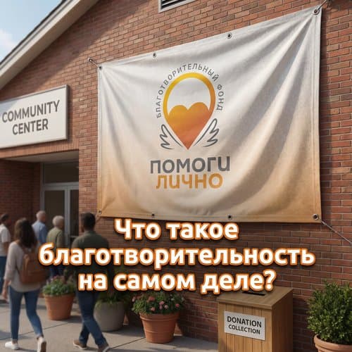 Что такое благотворительность на самом деле?