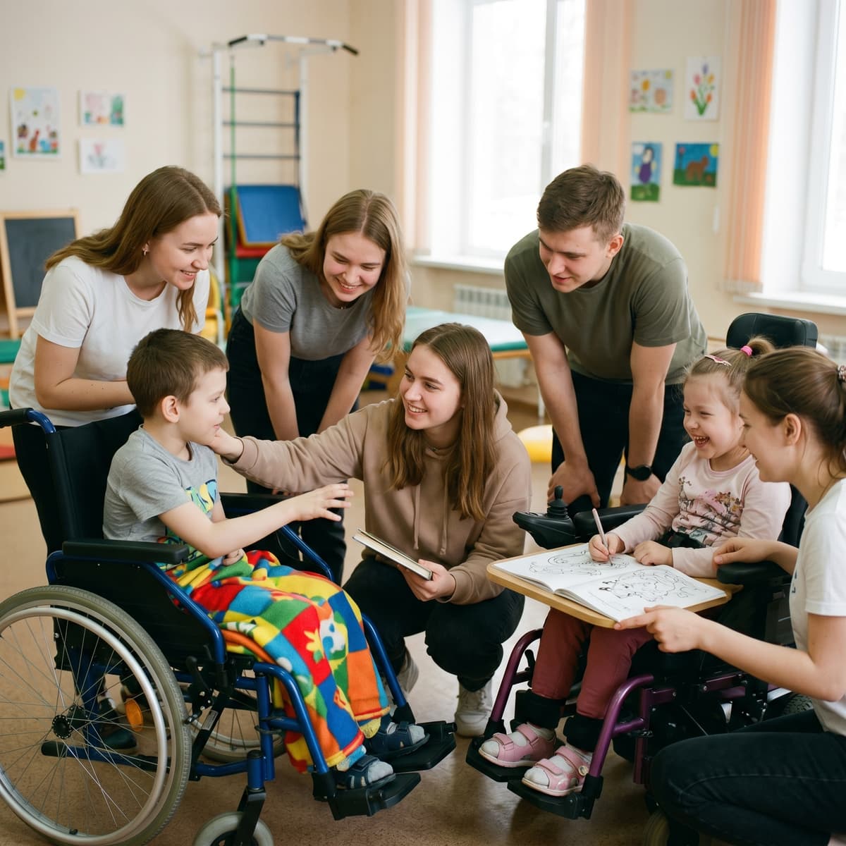 Адресная помощь семьям с детьми-инвалидами